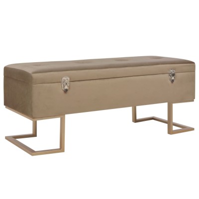 Bench with compartment for...