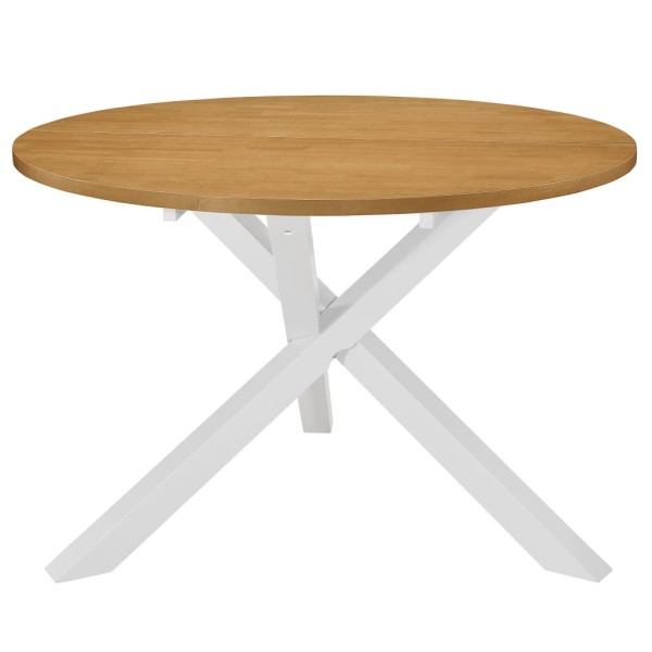 Dining table, white, 120x75cm, MDF