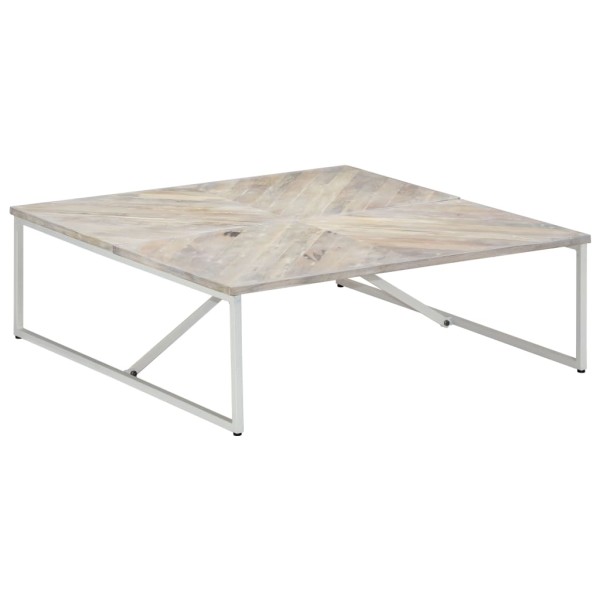 Coffee table, 110x110x36cm, solid mango wood