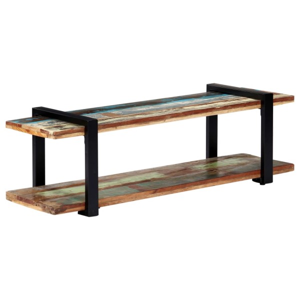 TV cabinet, 130x40x40cm, recycled wood. array