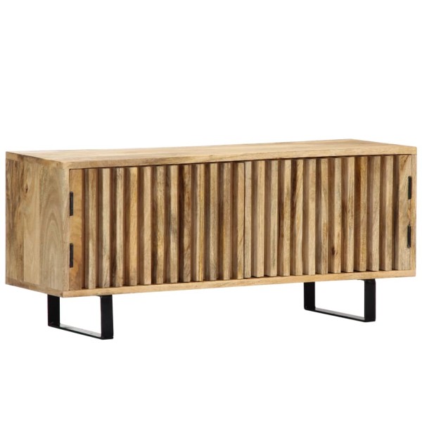TV cabinet, 90x30x40cm, solid mango wood