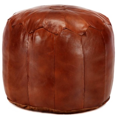 Pouf, yellow brown, 40x35...