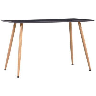 Dining table, gray and oak,...