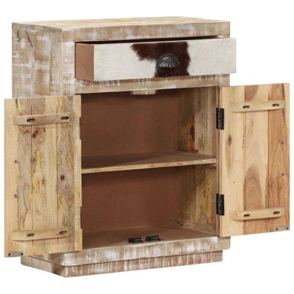 Side cabinet, 60x30x75cm, solid mango wood