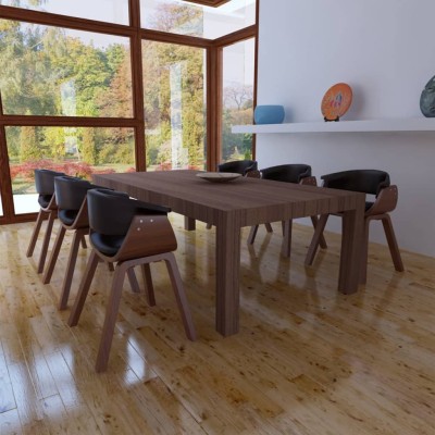 Dining room chairs, 6 pcs.,...