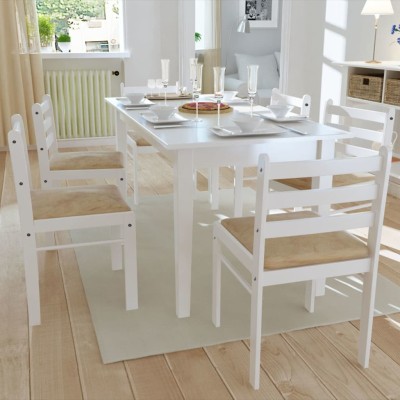 Dining room chairs, 6 pcs.,...
