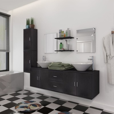 Bathroom set with washbasin...