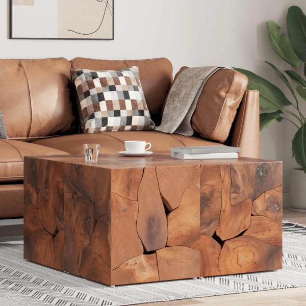 Stools 4 pcs., Brown, 40x40x45 cm, solid teak wood