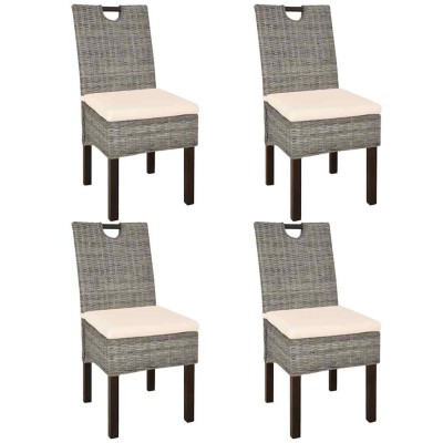 Dining room chairs, 4 pcs.,...