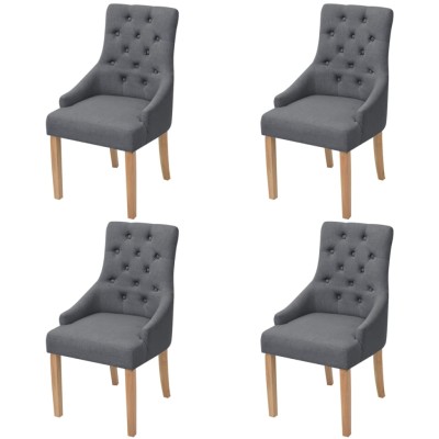 Dining room chairs, 4 pcs.,...