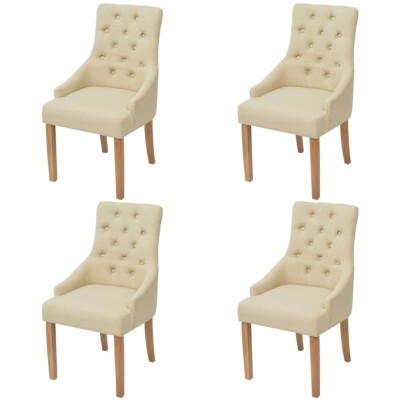 Dining room chairs, 4 pcs.,...