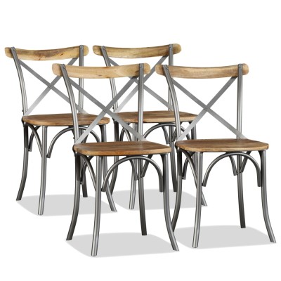 Dining chairs, 4 pcs.,...