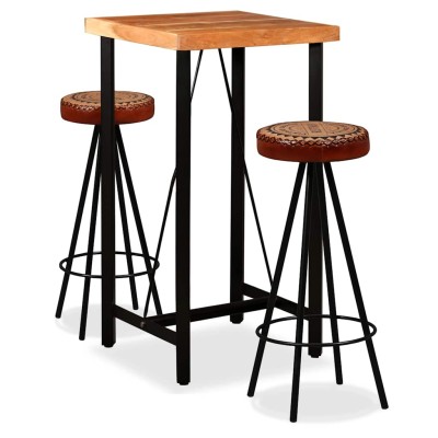 Bar set, 3d., acacia wood,...