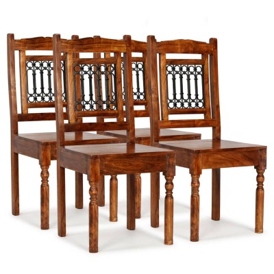 Dining room chairs, 4 pcs.,...