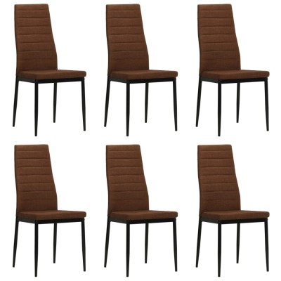 Dining room chairs, 6 pcs.,...
