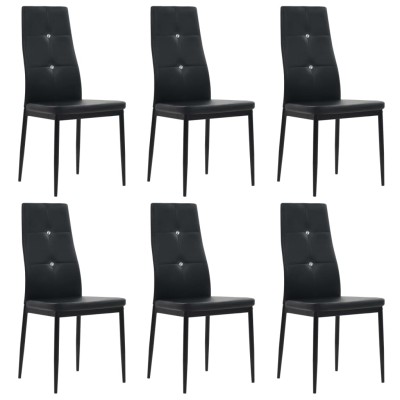 dining chairs, 6 pcs.,...