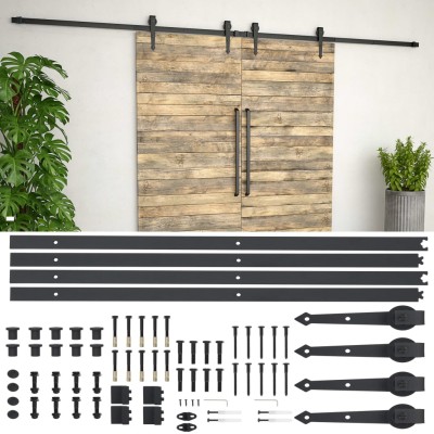 Sliding door hardware set,...
