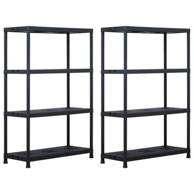 Storage shelves, 2 pcs.,...
