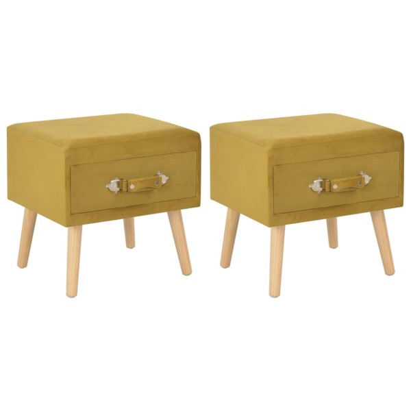 at night tables, 2 pcs., thick. sp., 40x35x40cm, ax.