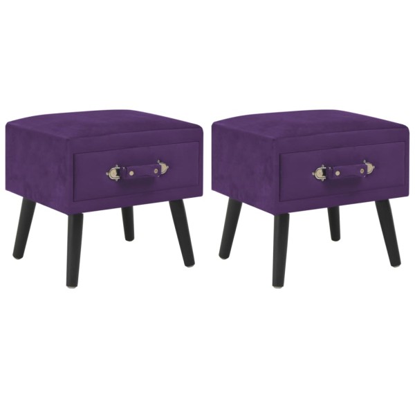 at night table, 2 pcs., for viola sp., 40x35x40cm, ax.