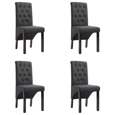 Dining room chairs, 4 pcs.,...