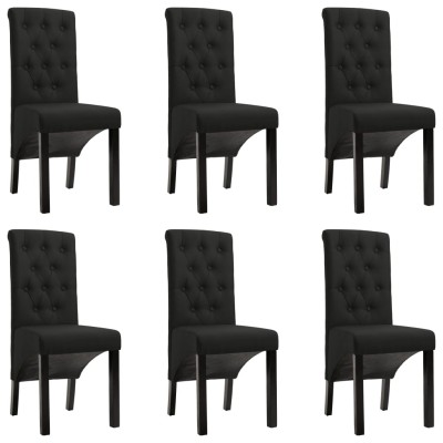 Dining room chairs, 6 pcs.,...