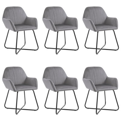 Dining room chairs, 6 pcs.,...