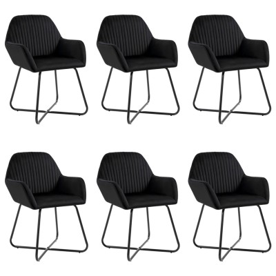 Dining room chairs, 6 pcs.,...