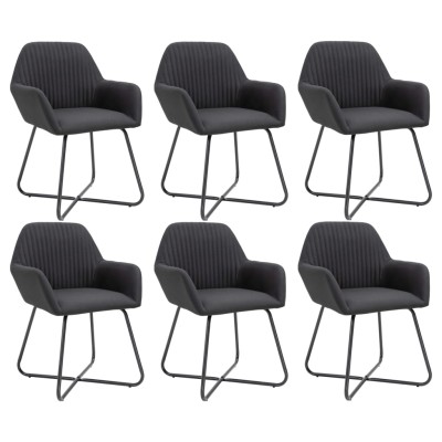 Dining room chairs, 6 pcs.,...