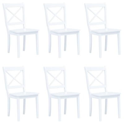 Dining room chairs, 6 pcs.,...
