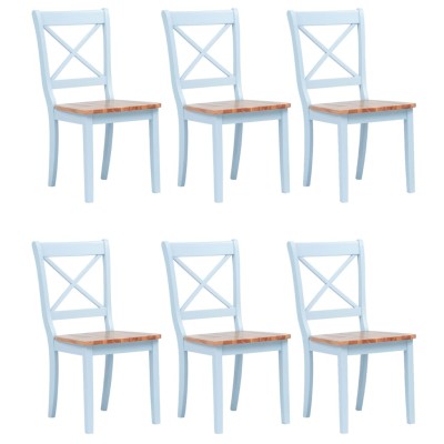 Dining room chairs, 6 pcs.,...