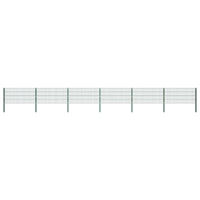 Fence panel with posts,...
