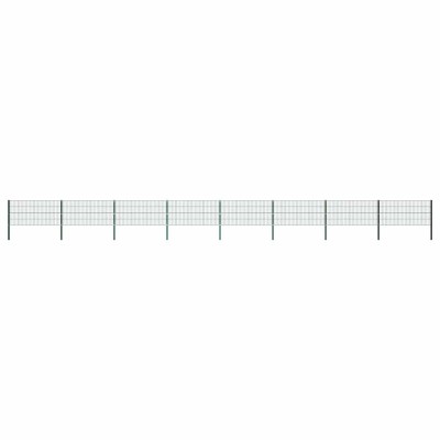 Fence panel with posts,...