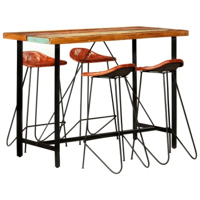 Bar set, 5 pieces, recycled...