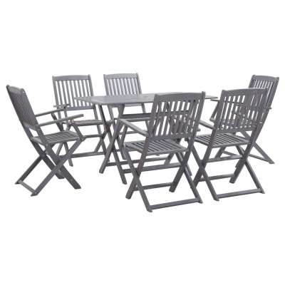 Garden dining set, 7...