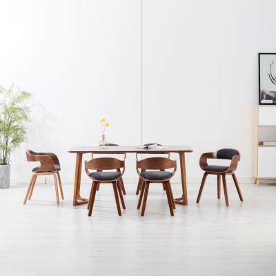 Dining room chairs, 6 pcs.,...