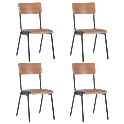 Dining room chairs, 4 pcs.,...