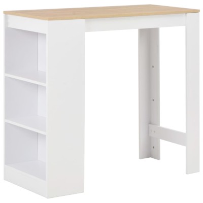 Bar table with shelf,...