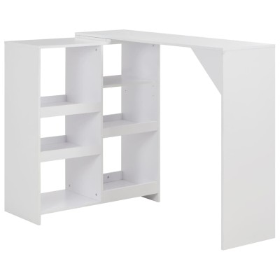Bar table with movable...
