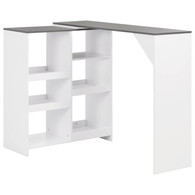 Bar table with movable...