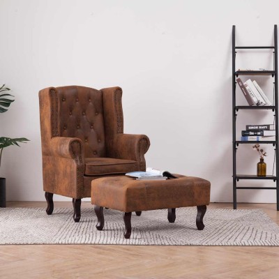 Chesterfield chair and...