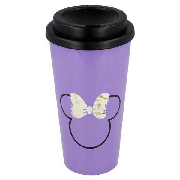 Kannellinen lasi Minnie Mouse 01049 (520 ml)