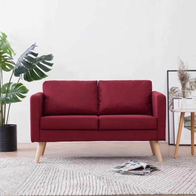 Dvivietė sofa, vyno...