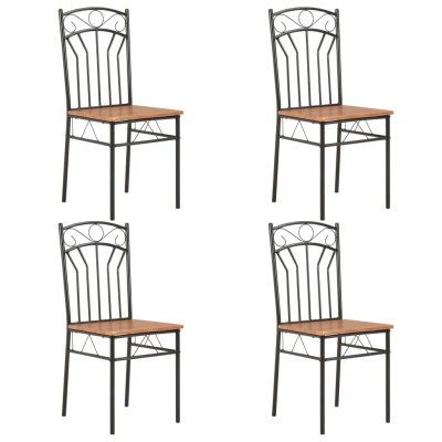 Dining room chairs, 4 pcs.,...