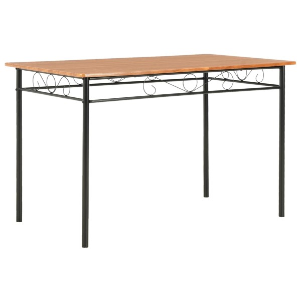 Dining table, brown, 120x70x75cm, MDF