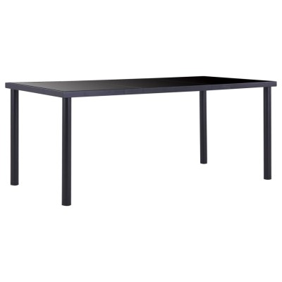 Dining table, black,...