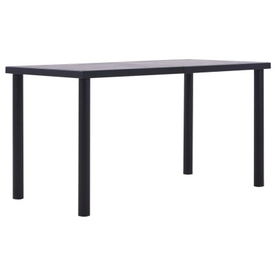 Dining table, black and...