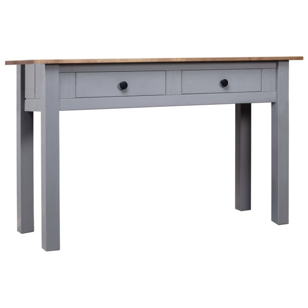 Console table Panama, gray, 110x40x72cm, pine wood.