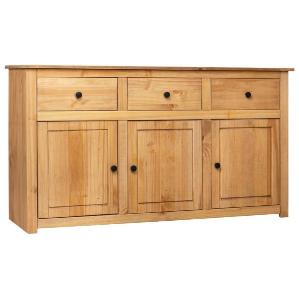 Side cabinet, 135x40x80 cm, solid pine wood