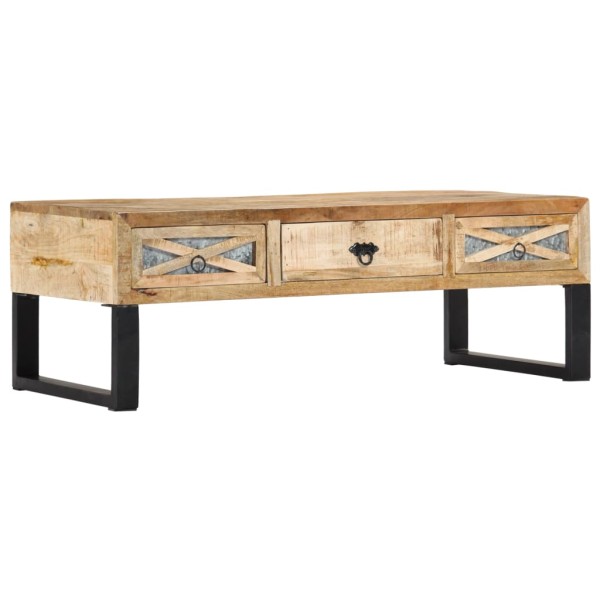 Coffee table, 110x50x38 cm, solid mango wood